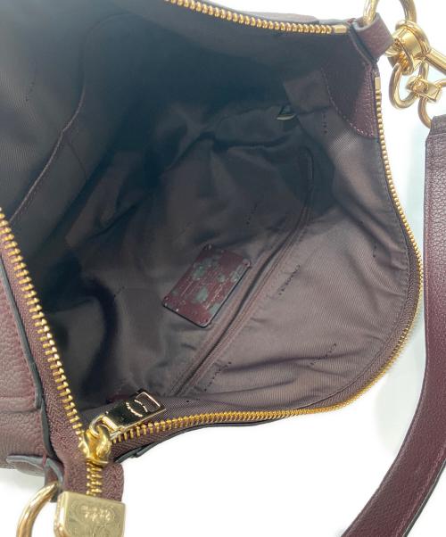 COACH（コーチ）COACH (コーチ) 2wayホーボーバッグ ボルドーの古着・服飾アイテム
