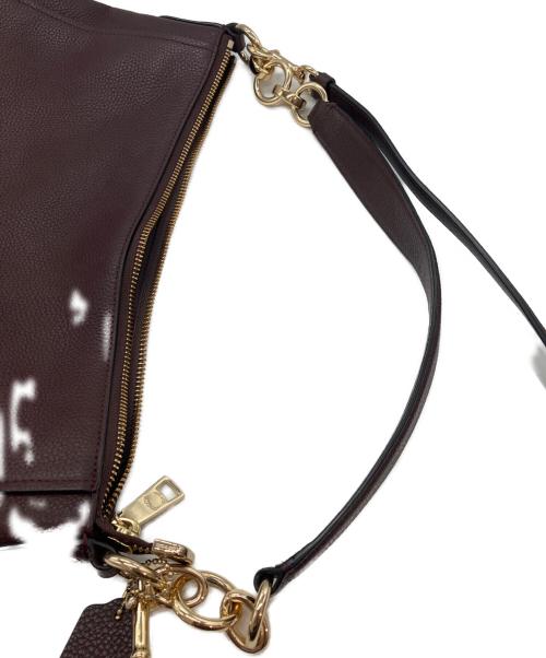 COACH（コーチ）COACH (コーチ) 2wayホーボーバッグ ボルドーの古着・服飾アイテム