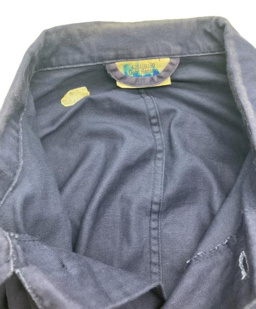 German Army（ドイツ軍）German Army (ドイツ軍) ヘリンボーンワークジャケット ネイビー サイズ:-の古着・服飾アイテム
