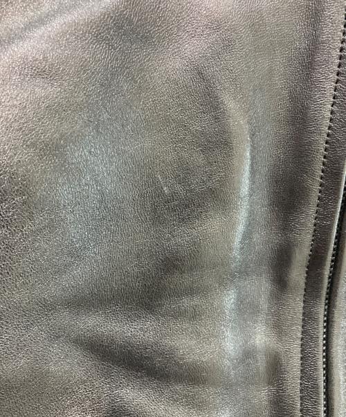 Schott（ショット）Schott (ショット) LEATHER TRUCKER JACKET ブラック サイズ:Mの古着・服飾アイテム