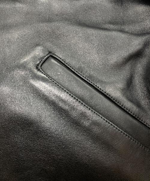 Schott（ショット）Schott (ショット) LEATHER TRUCKER JACKET ブラック サイズ:Mの古着・服飾アイテム