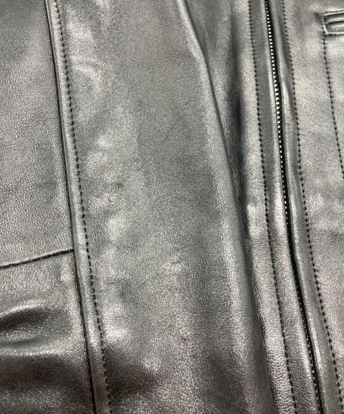 Schott（ショット）Schott (ショット) LEATHER TRUCKER JACKET ブラック サイズ:Mの古着・服飾アイテム