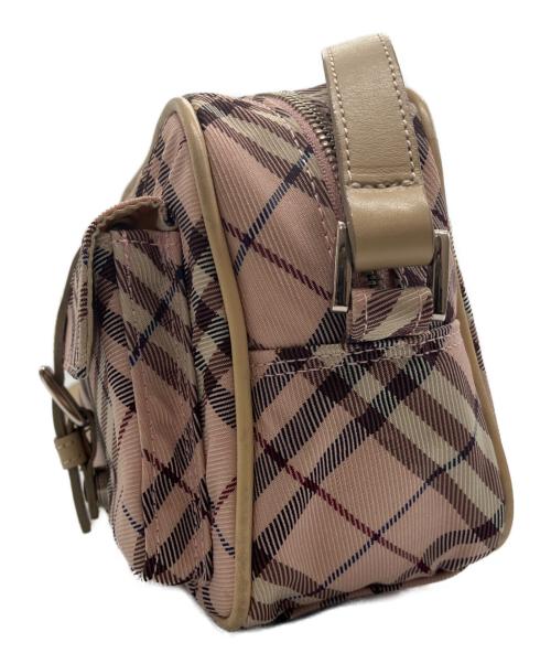 BURBERRY BLUE LABEL（バーバリー ブルー レーベル）BURBERRY BLUE LABEL (バーバリー ブルー レーベル) ショルダーバッグ  ZAE73-300-12 ピンク サイズ:-の古着・服飾アイテム