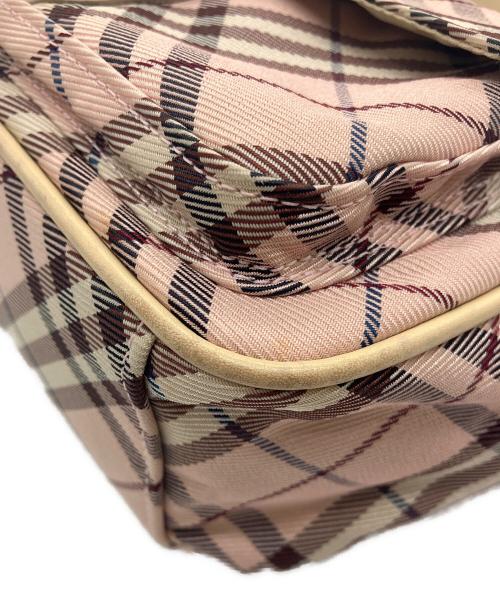 BURBERRY BLUE LABEL（バーバリー ブルー レーベル）BURBERRY BLUE LABEL (バーバリー ブルー レーベル) ショルダーバッグ  ZAE73-300-12 ピンク サイズ:-の古着・服飾アイテム