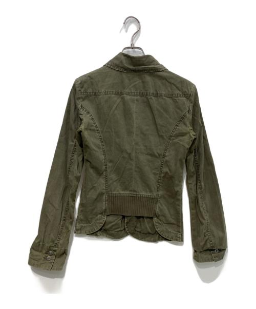 DIESEL（ディーゼル）DIESEL (ディーゼル) テーラードジャケット カーキ サイズ:Sの古着・服飾アイテム