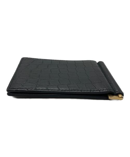 Saint Laurent Paris（サンローランパリ）Saint Laurent Paris (サンローランパリ) タイニーカサンドラビルクリップウォレット　607738 ブラック サイズ:-の古着・服飾アイテム