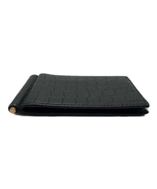 Saint Laurent Paris（サンローランパリ）Saint Laurent Paris (サンローランパリ) タイニーカサンドラビルクリップウォレット　607738 ブラック サイズ:-の古着・服飾アイテム