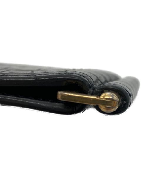 Saint Laurent Paris（サンローランパリ）Saint Laurent Paris (サンローランパリ) タイニーカサンドラビルクリップウォレット　607738 ブラック サイズ:-の古着・服飾アイテム