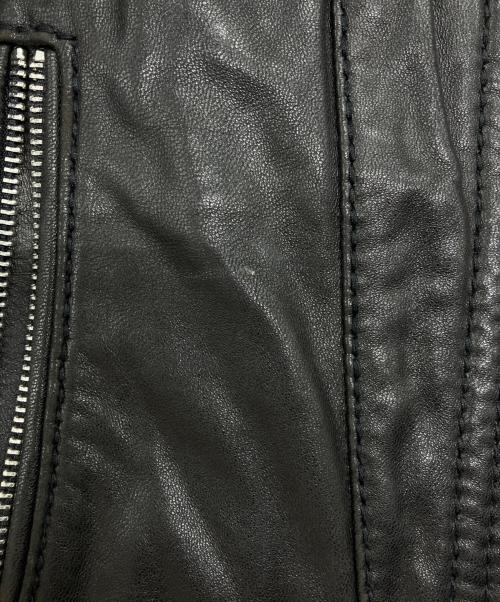 MICHAEL KORS（マイケルコース）MICHAEL KORS (マイケルコース) シングルライダースジャケット ブラック サイズ:Mの古着・服飾アイテム