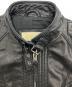 中古・古着 MICHAEL KORS (マイケルコース) シングルライダースジャケット ブラック サイズ:M：6000円