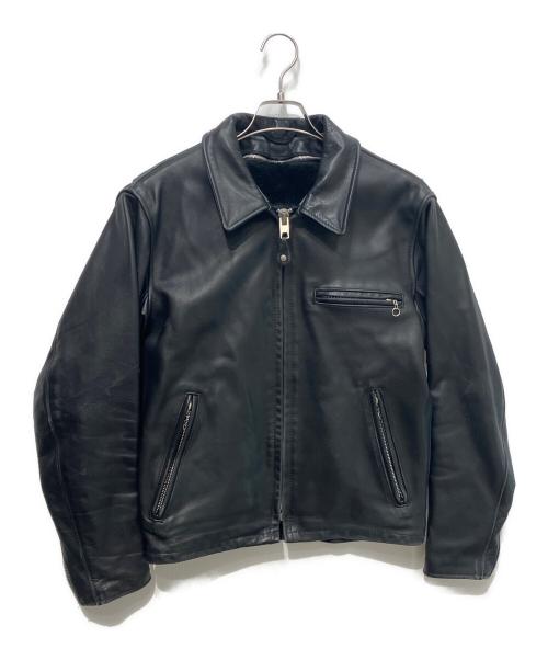 Schott（ショット）Schott (ショット) ライナー付ライダースジャケット ブラック サイズ:38の古着・服飾アイテム