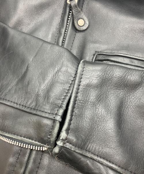 Schott（ショット）Schott (ショット) ライナー付ライダースジャケット ブラック サイズ:38の古着・服飾アイテム