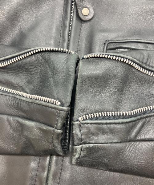 Schott（ショット）Schott (ショット) ライナー付ライダースジャケット ブラック サイズ:38の古着・服飾アイテム