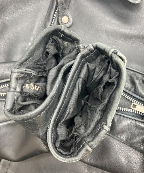 Schott（ショット）Schott (ショット) ライナー付ライダースジャケット ブラック サイズ:38の古着・服飾アイテム