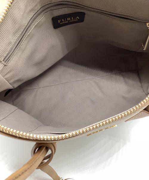 FURLA（フルラ）FURLA (フルラ) テッサ2WAYバッグ ブラウンの古着・服飾アイテム