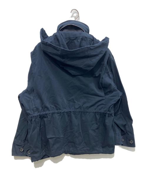 LOEWE（ロエベ）LOEWE (ロエベ) アナグラム コットン ミリタリージャケット　H2108240DF ネイビー サイズ:48の古着・服飾アイテム