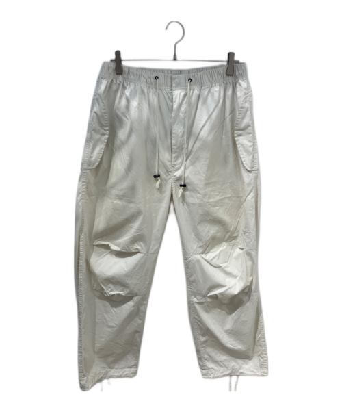 stussy（ステューシー）stussy (ステューシー) NYCO Over Trousers　116562 ホワイト サイズ:Mの古着・服飾アイテム