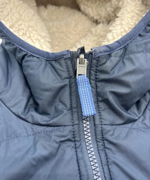Patagonia（パタゴニア）Patagonia (パタゴニア) Kids Reversible Ready Freddy Hoody ホワイト×ネイビー サイズ:XLの古着・服飾アイテム