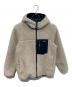 Patagonia（パタゴニア）の古着「Kids Reversible Ready Freddy Hoody」｜ホワイト×ネイビー