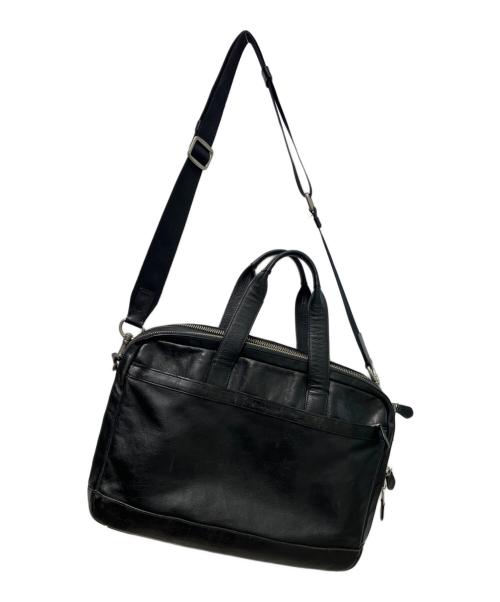 COACH（コーチ）COACH (コーチ) レザーブリーフケース ブラックの古着・服飾アイテム