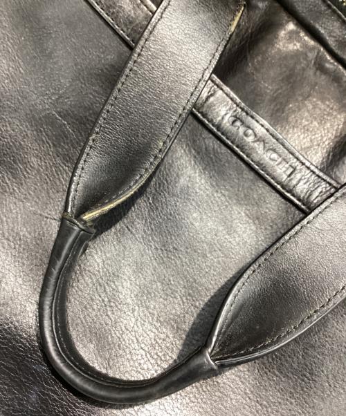 COACH（コーチ）COACH (コーチ) レザーブリーフケース ブラックの古着・服飾アイテム