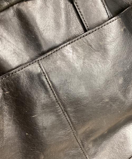 COACH（コーチ）COACH (コーチ) レザーブリーフケース ブラックの古着・服飾アイテム