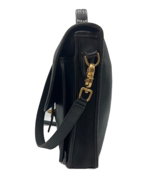 COACH（コーチ）COACH (コーチ) ターンロックショルダーバッグ　	OLD COACH　5130 ブラックの古着・服飾アイテム