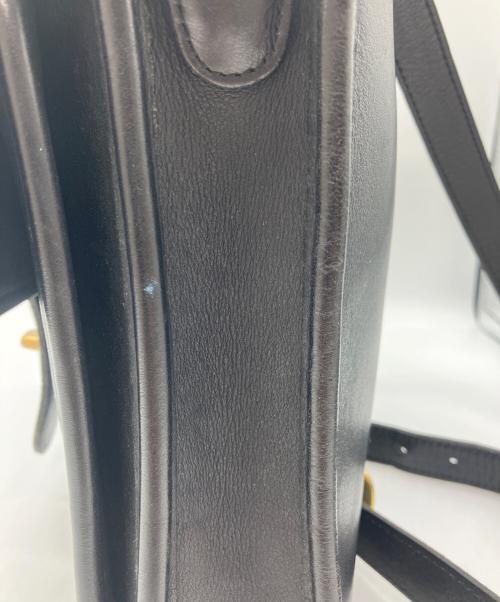 COACH（コーチ）COACH (コーチ) ターンロックショルダーバッグ　	OLD COACH　5130 ブラックの古着・服飾アイテム