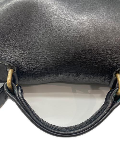 COACH（コーチ）COACH (コーチ) ターンロックショルダーバッグ　	OLD COACH　5130 ブラックの古着・服飾アイテム