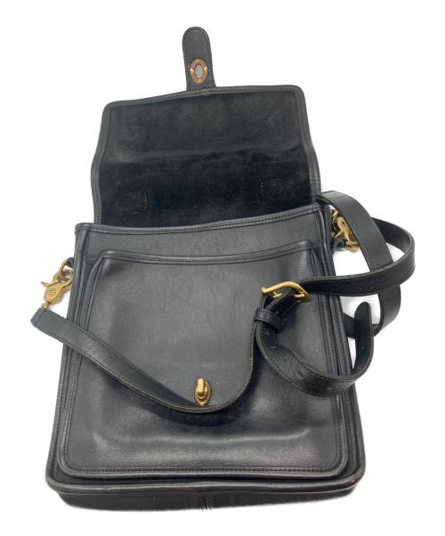 COACH（コーチ）COACH (コーチ) ターンロックショルダーバッグ　	OLD COACH　5130 ブラックの古着・服飾アイテム
