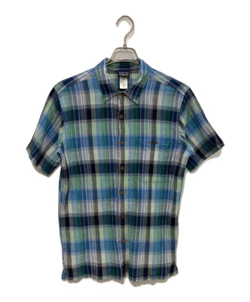 Patagonia（パタゴニア）Patagonia (パタゴニア) オーガニックコットンシャツ　52921SP11 ブルー サイズ:Sの古着・服飾アイテム