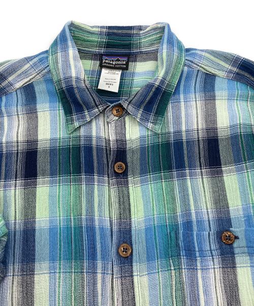 Patagonia（パタゴニア）Patagonia (パタゴニア) オーガニックコットンシャツ　52921SP11 ブルー サイズ:Sの古着・服飾アイテム