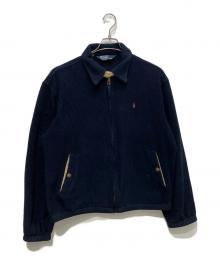 POLO RALPH LAUREN（ポロ・ラルフローレン）の古着「フリースジャケット　」｜ネイビー