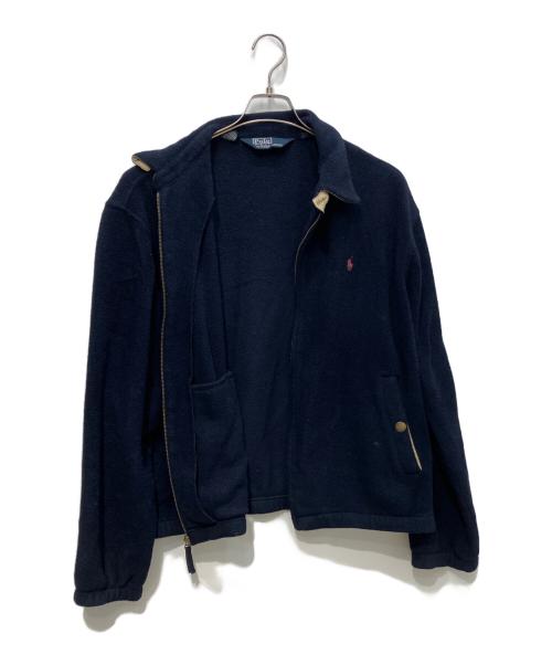 POLO RALPH LAUREN（ポロ・ラルフローレン）POLO RALPH LAUREN (ポロ・ラルフローレン) フリースジャケット　 ネイビー サイズ:Lの古着・服飾アイテム