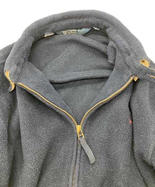 POLO RALPH LAUREN（ポロ・ラルフローレン）POLO RALPH LAUREN (ポロ・ラルフローレン) フリースジャケット　 ネイビー サイズ:Lの古着・服飾アイテム