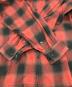中古・古着 MSML (エムエスエムエル) OMBRER CHECK OPEN COLLAR SHIRT　M11-02A1-SL03 レッド サイズ:L：5000円