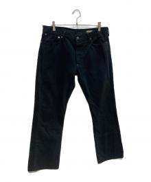 POLO RALPH LAUREN（ポロ・ラルフローレン）の古着「ボタンフライデニムパンツ　PP-RL-HW-0263」｜ブラック