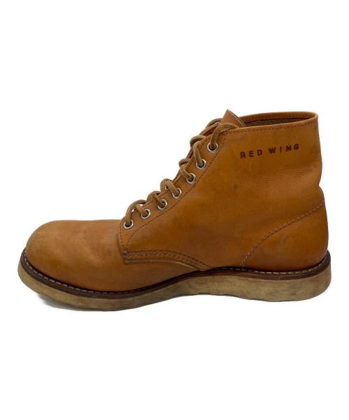 RED WING（レッドウィング）RED WING (レッドウィング) 6inch CLASSIC ROUND TOE　 復刻犬タグ ゴールドラセットセコイア ベージュ サイズ:US9の古着・服飾アイテム