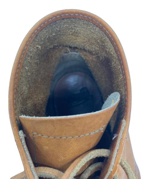 RED WING（レッドウィング）RED WING (レッドウィング) 6inch CLASSIC ROUND TOE　 復刻犬タグ ゴールドラセットセコイア ベージュ サイズ:US9の古着・服飾アイテム