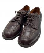 Alden×Engineered Garmentsオールデン×エンジニアド ガーメンツ）の古着「NST コードバンシューズ　Indy Oxford コマンドソール」｜ブラウン