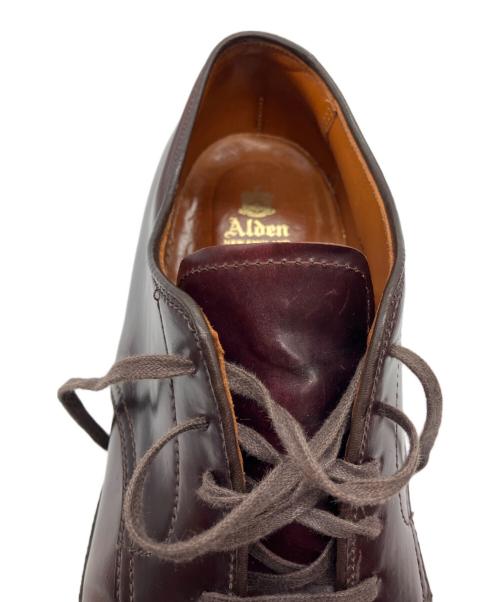 Alden（オールデン）Alden (オールデン) Engineered Garments (エンジニアド ガーメンツ) NST コードバンシューズ　Indy Oxford コマンドソール ブラウン サイズ:10の古着・服飾アイテム