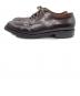 Alden (オールデン) Engineered Garments (エンジニアド ガーメンツ) NST コードバンシューズ　Indy Oxford コマンドソール ブラウン サイズ:10：70000円