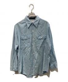 MADISON BLUE（マディソンブルー）の古着「HAMPTON CHAMBRAY SHIRT　MB999-5102」｜ブルー