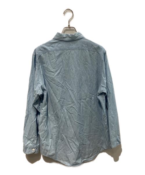 MADISON BLUE（マディソンブルー）MADISON BLUE (マディソンブルー) HAMPTON CHAMBRAY SHIRT　MB999-5102 ブルー サイズ:01の古着・服飾アイテム