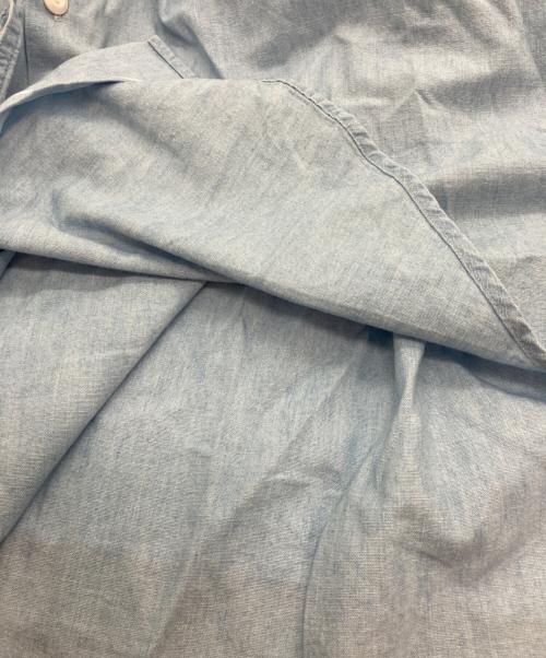 MADISON BLUE（マディソンブルー）MADISON BLUE (マディソンブルー) HAMPTON CHAMBRAY SHIRT　MB999-5102 ブルー サイズ:01の古着・服飾アイテム