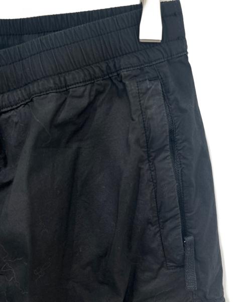 STONE ISLAND（ストーンアイランド）STONE ISLAND (ストーンアイランド) ガーメントダイコットンストレッチシャーリングテーパードリブカーゴパンツ　721531403 ブラック サイズ:W31の古着・服飾アイテム