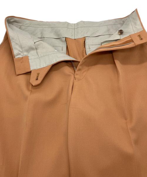 COMME des GARCONS HOMME PLUS（コムデギャルソンオムプリュス）COMME des GARCONS HOMME PLUS (コムデギャルソンオムプリュス) タックパンツ　 AD1991 オレンジ サイズ:Sの古着・服飾アイテム