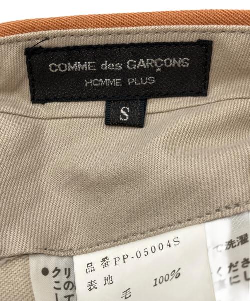 COMME des GARCONS HOMME PLUS（コムデギャルソンオムプリュス）COMME des GARCONS HOMME PLUS (コムデギャルソンオムプリュス) タックパンツ　 AD1991 オレンジ サイズ:Sの古着・服飾アイテム