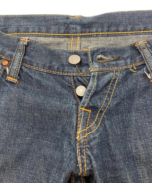 EVISU（エヴィス）EVISU (エヴィス) デカジップカモメデニムパンツ インディゴ サイズ:29の古着・服飾アイテム