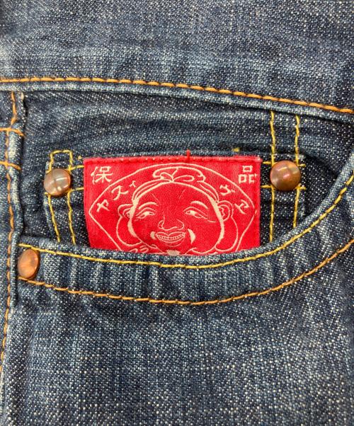 EVISU（エヴィス）EVISU (エヴィス) デカジップカモメデニムパンツ インディゴ サイズ:29の古着・服飾アイテム